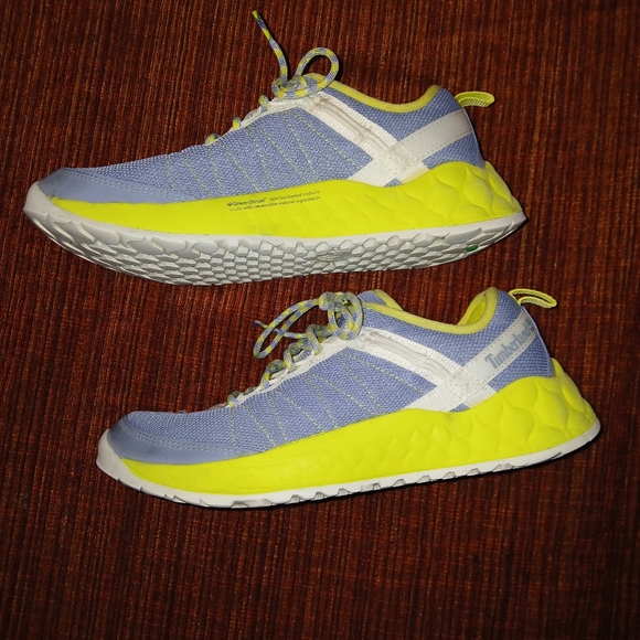 Like new Timberland Solar Wave Medium Blue Mesh Low Top - Picture 5 of 8